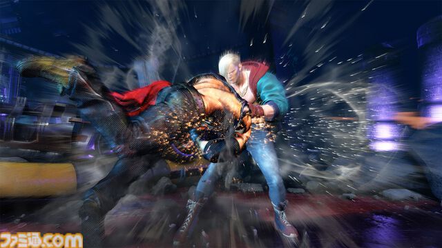 『スト6』アレックスが3月17日より配信決定。アレクのテーマ曲はなんとJAM Project。ケニー・オメガが一部モーションキャプチャを担当