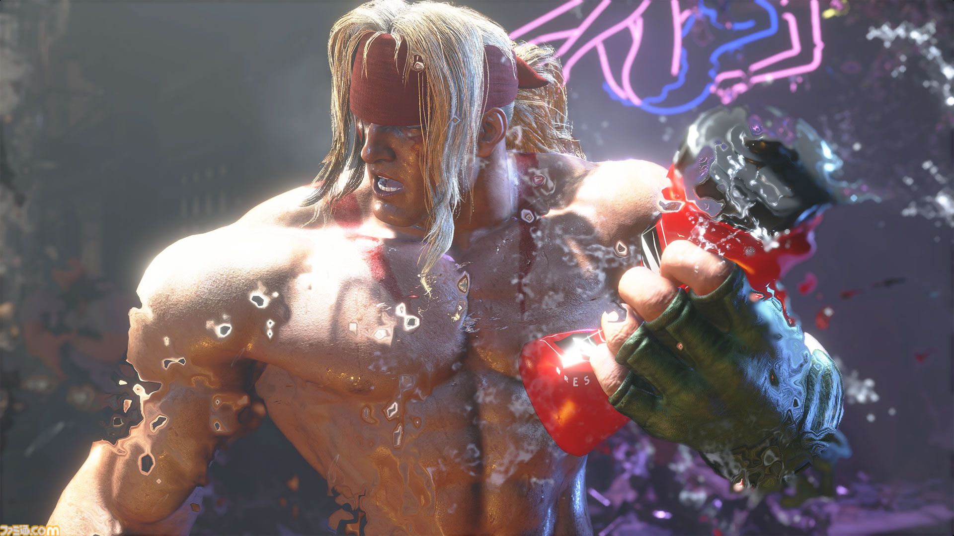 『スト6』アレックスが3月17日より配信決定。アレクのテーマ曲はなんとJAM Project。ケニー・オメガが一部モーションキャプチャを担当