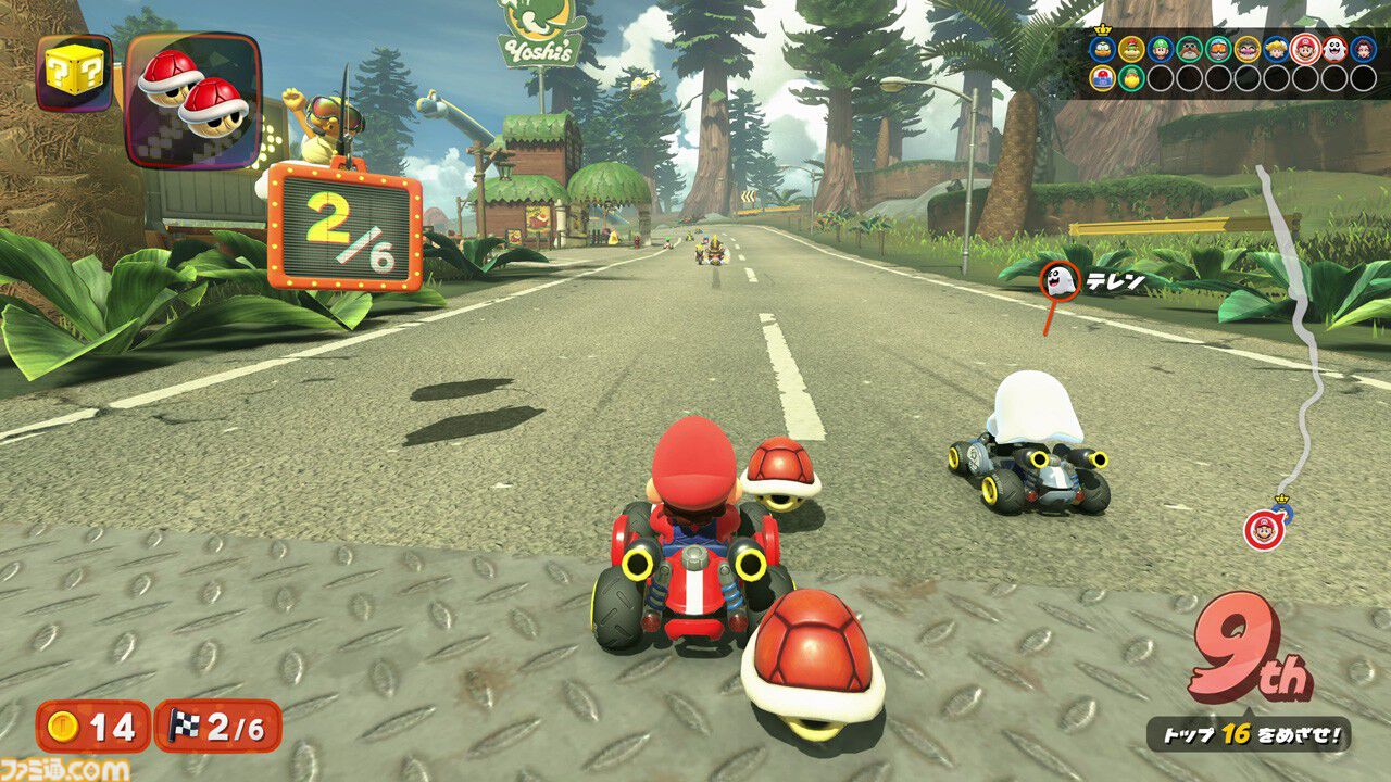 『マリオカート ワールド』“サバイバル”のモードがチーム戦で遊べるように。終了時の順位に応じて獲得できるポイントの合計をチームで競うルールが1/22に追加