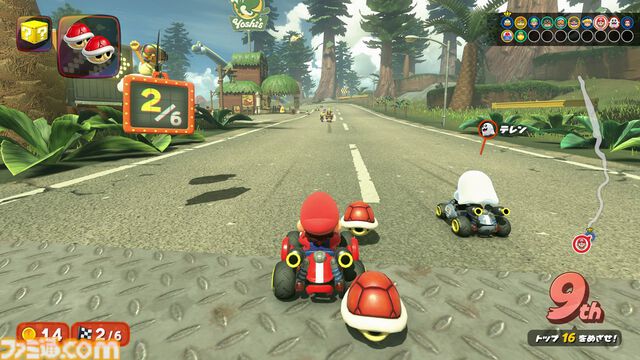 『マリオカート ワールド』“サバイバル”のモードがチーム戦で遊べるように。終了時の順位に応じて獲得できるポイントの合計をチームで競うルールが1/22に追加