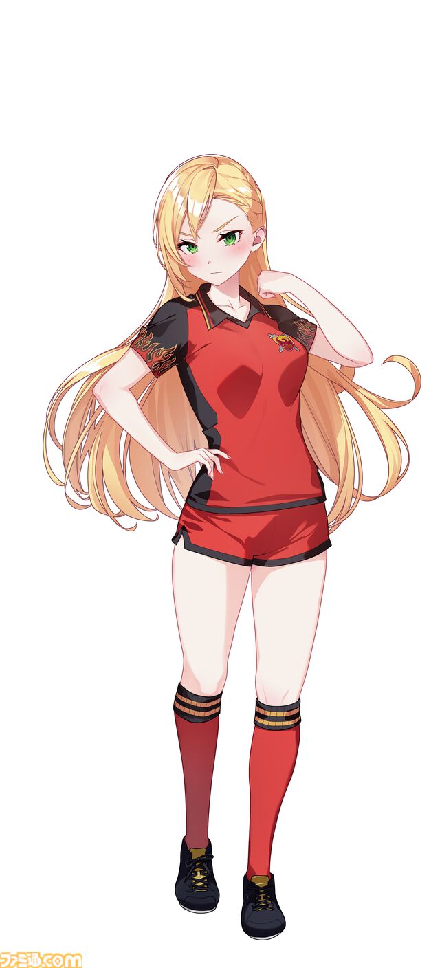 『ファンタジスタ明日翔』qureate新作の女子サッカーシミュレーションが2月12日発売。試合後は健闘を讃え合ってユニフォーム交換