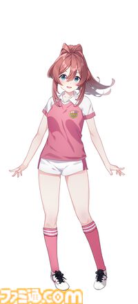 『ファンタジスタ明日翔』qureate新作の女子サッカーシミュレーションが2月12日発売。試合後は健闘を讃え合ってユニフォーム交換