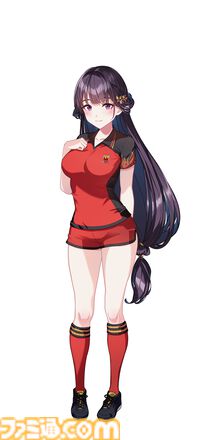 『ファンタジスタ明日翔』qureate新作の女子サッカーシミュレーションが2月12日発売。試合後は健闘を讃え合ってユニフォーム交換