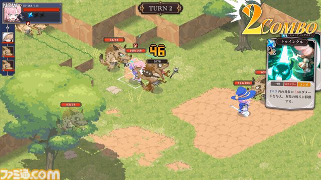『STARDUST: Wish of Witch』アニメカットインや滑らかに動くドット絵キャラがバトルを彩るシミュレーションRPG。体験版がSteam向けに配信