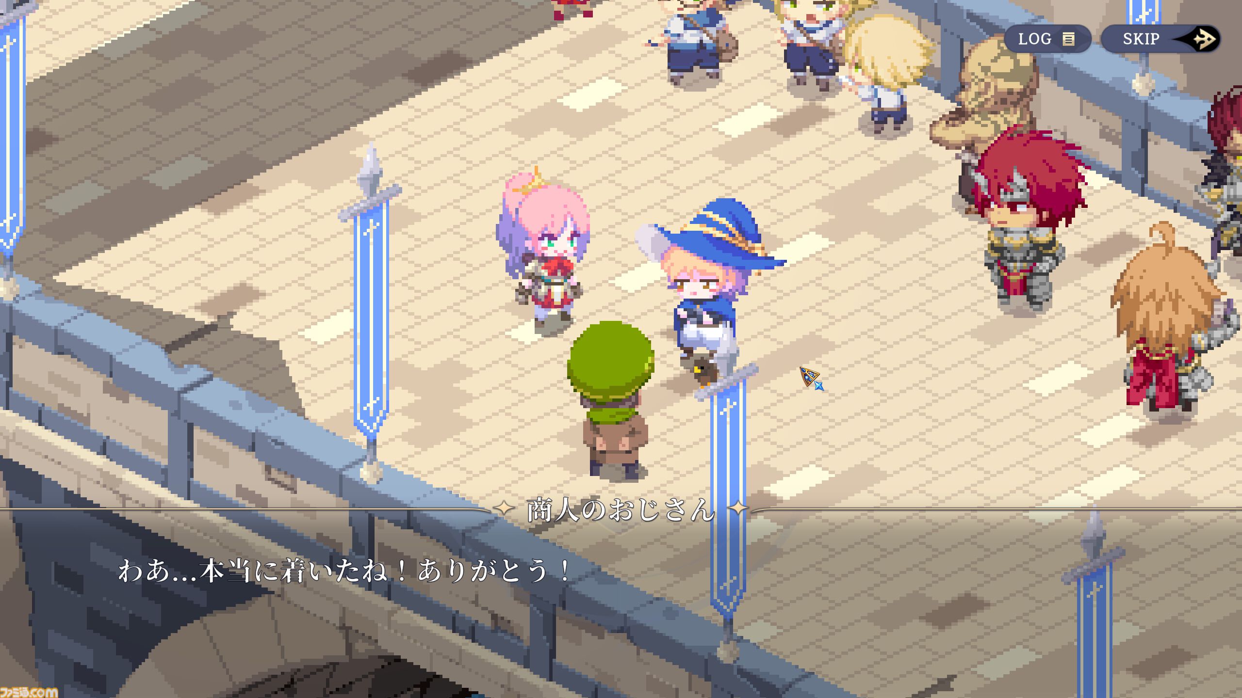 『STARDUST: Wish of Witch』アニメカットインや滑らかに動くドット絵キャラがバトルを彩るシミュレーションRPG。体験版がSteam向けに配信