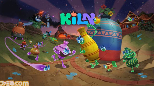 『Kiln』ろくろを回して陶器を作り、水をぶちまけて敵陣の窯の火を消せ！ 芸術的センスが試される陶芸マルチ対戦ゲームが2026年春リリース