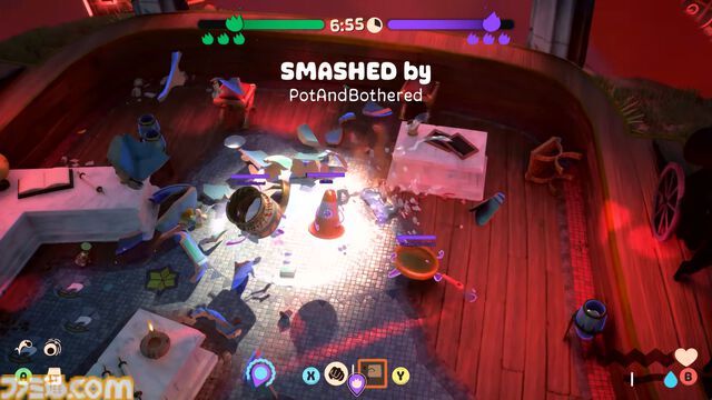 『Kiln』ろくろを回して陶器を作り、水をぶちまけて敵陣の窯の火を消せ！ 芸術的センスが試される陶芸マルチ対戦ゲームが2026年春リリース