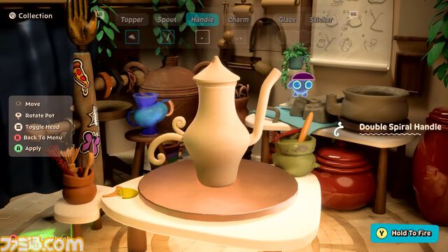 『Kiln』ろくろを回して陶器を作り、水をぶちまけて敵陣の窯の火を消せ！ 芸術的センスが試される陶芸マルチ対戦ゲームが2026年春リリース