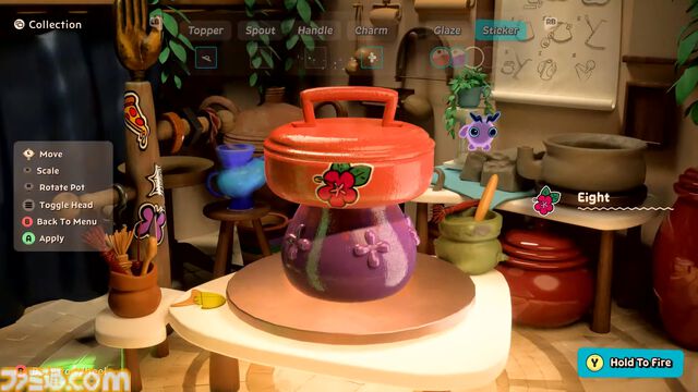 『Kiln』ろくろを回して陶器を作り、水をぶちまけて敵陣の窯の火を消せ！ 芸術的センスが試される陶芸マルチ対戦ゲームが2026年春リリース