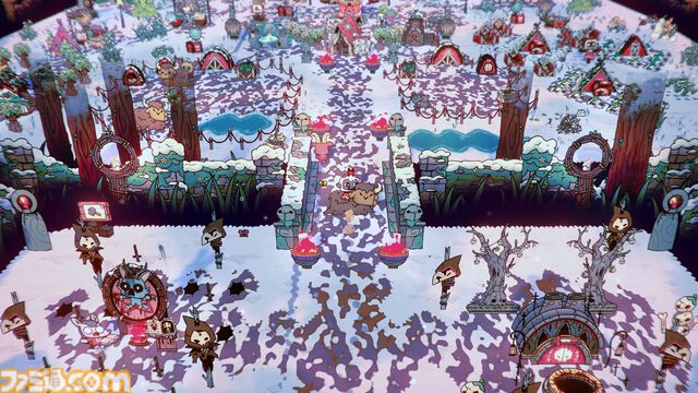 『Cult of the Lamb』大型DLC”ウールヘイブン”が配信開始。凍てつく聖地で羊族の歴史を解き明かせ。動物を育てる新要素“牧畜”も登場