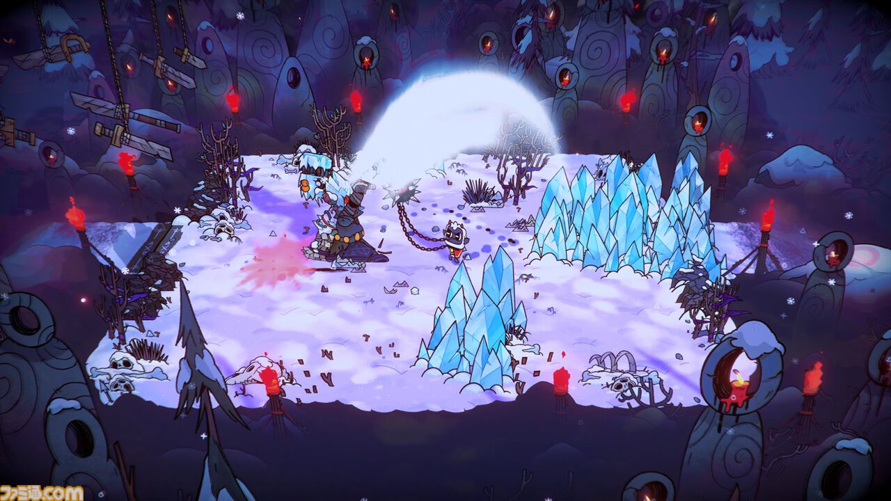 『Cult of the Lamb』大型DLC”ウールヘイブン”が配信開始。凍てつく聖地で羊族の歴史を解き明かせ。動物を育てる新要素“牧畜”も登場