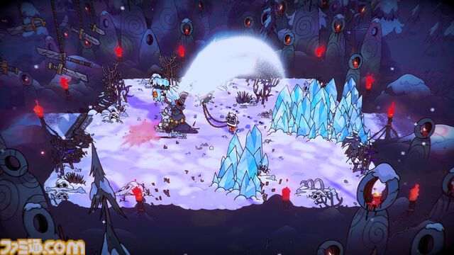 『Cult of the Lamb』大型DLC”ウールヘイブン”が配信開始。凍てつく聖地で羊族の歴史を解き明かせ。動物を育てる新要素“牧畜”も登場