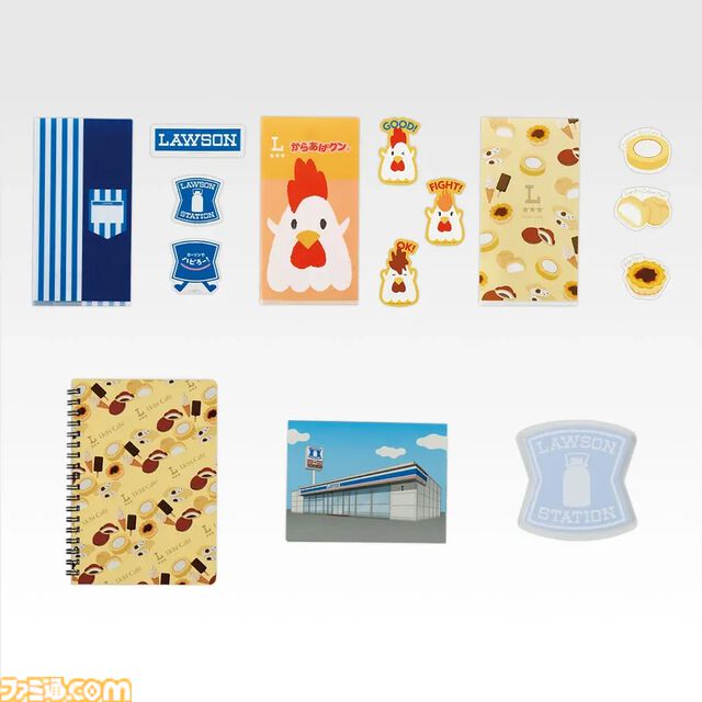 ローソン50周年記念の一番くじが本日（1/24）発売。ローソンの店舗型アラームクロックや、かわいいからあげクンのぬいぐるみ・クッションなどが景品に