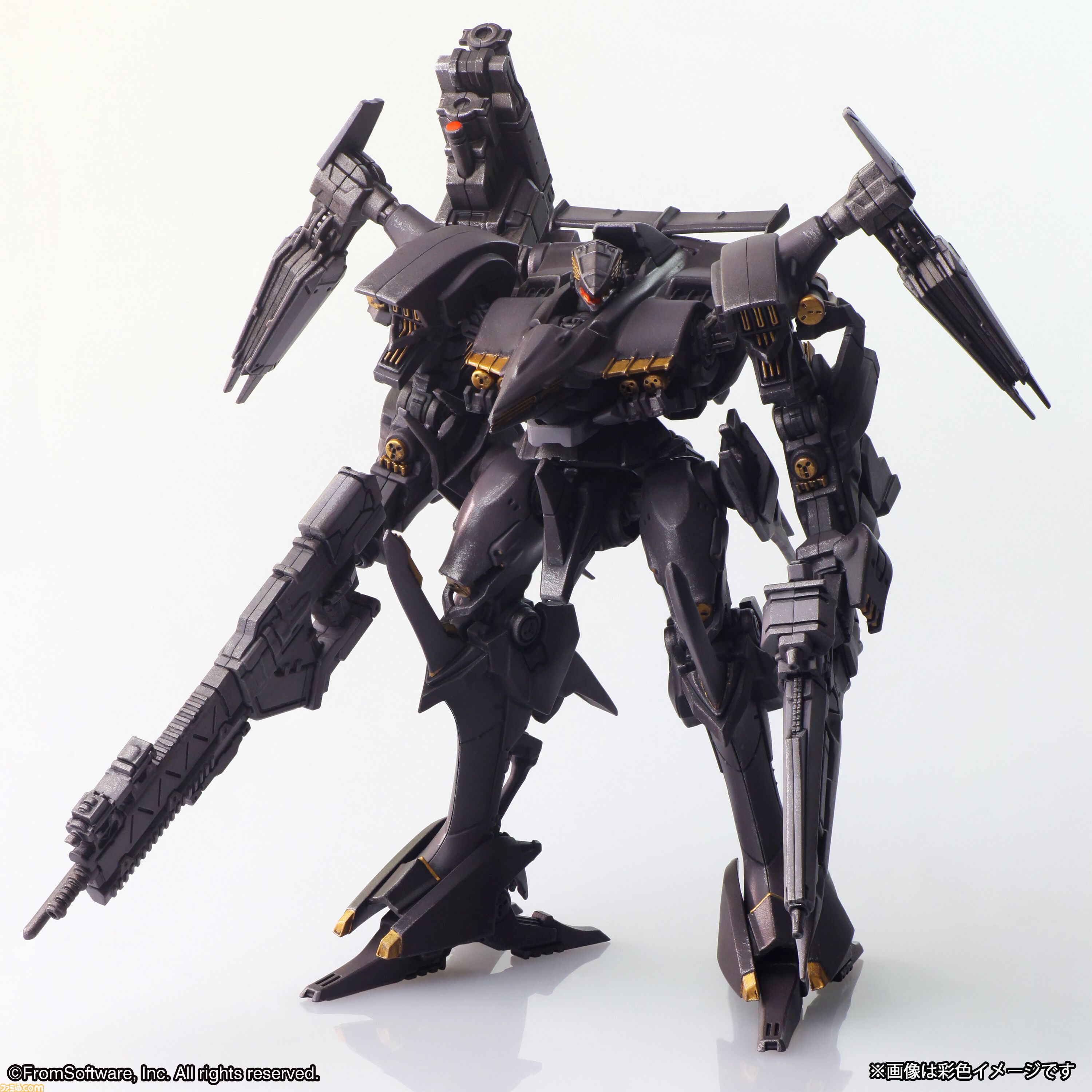 『アーマード・コア』クレスト、ミラージュ、レイレナード、ラインアークのプラモデルが8月下旬発売。フロム・ソフトウェア監修のもと、高密度なディテールで再現