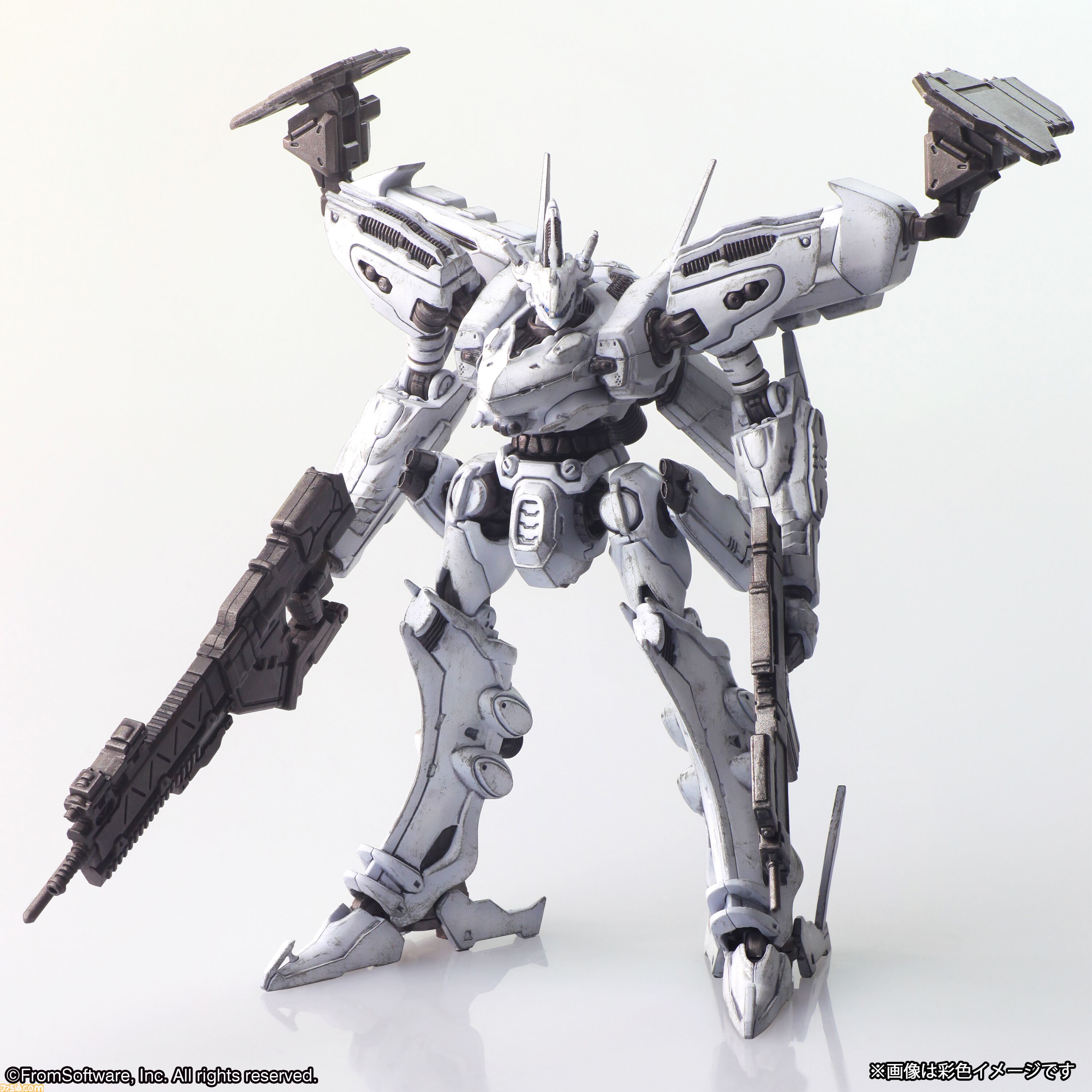 『アーマード・コア』クレスト、ミラージュ、レイレナード、ラインアークのプラモデルが8月下旬発売。フロム・ソフトウェア監修のもと、高密度なディテールで再現