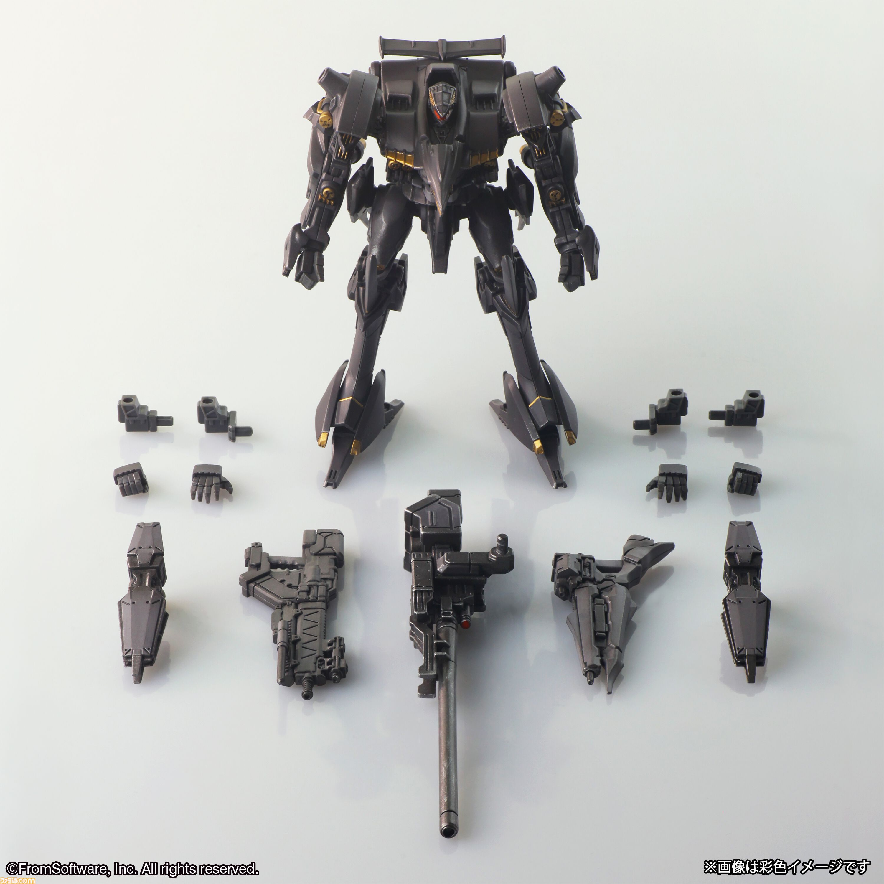 『アーマード・コア』クレスト、ミラージュ、レイレナード、ラインアークのプラモデルが8月下旬発売。フロム・ソフトウェア監修のもと、高密度なディテールで再現