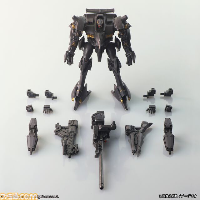 『アーマード・コア』クレスト、ミラージュ、レイレナード、ラインアークのプラモデルが8月下旬発売。フロム・ソフトウェア監修のもと、高密度なディテールで再現