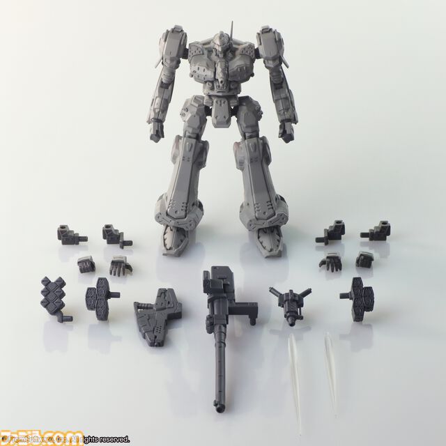 『アーマード・コア』クレスト、ミラージュ、レイレナード、ラインアークのプラモデルが8月下旬発売。フロム・ソフトウェア監修のもと、高密度なディテールで再現