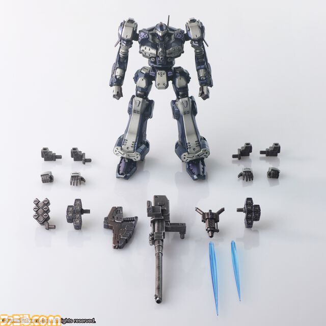 『アーマード・コア』クレスト、ミラージュ、レイレナード、ラインアークのプラモデルが8月下旬発売。フロム・ソフトウェア監修のもと、高密度なディテールで再現