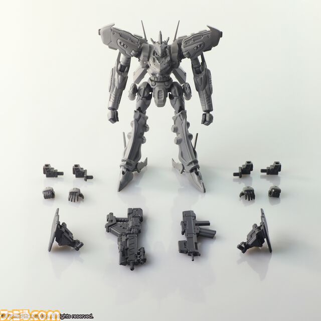 『アーマード・コア』クレスト、ミラージュ、レイレナード、ラインアークのプラモデルが8月下旬発売。フロム・ソフトウェア監修のもと、高密度なディテールで再現