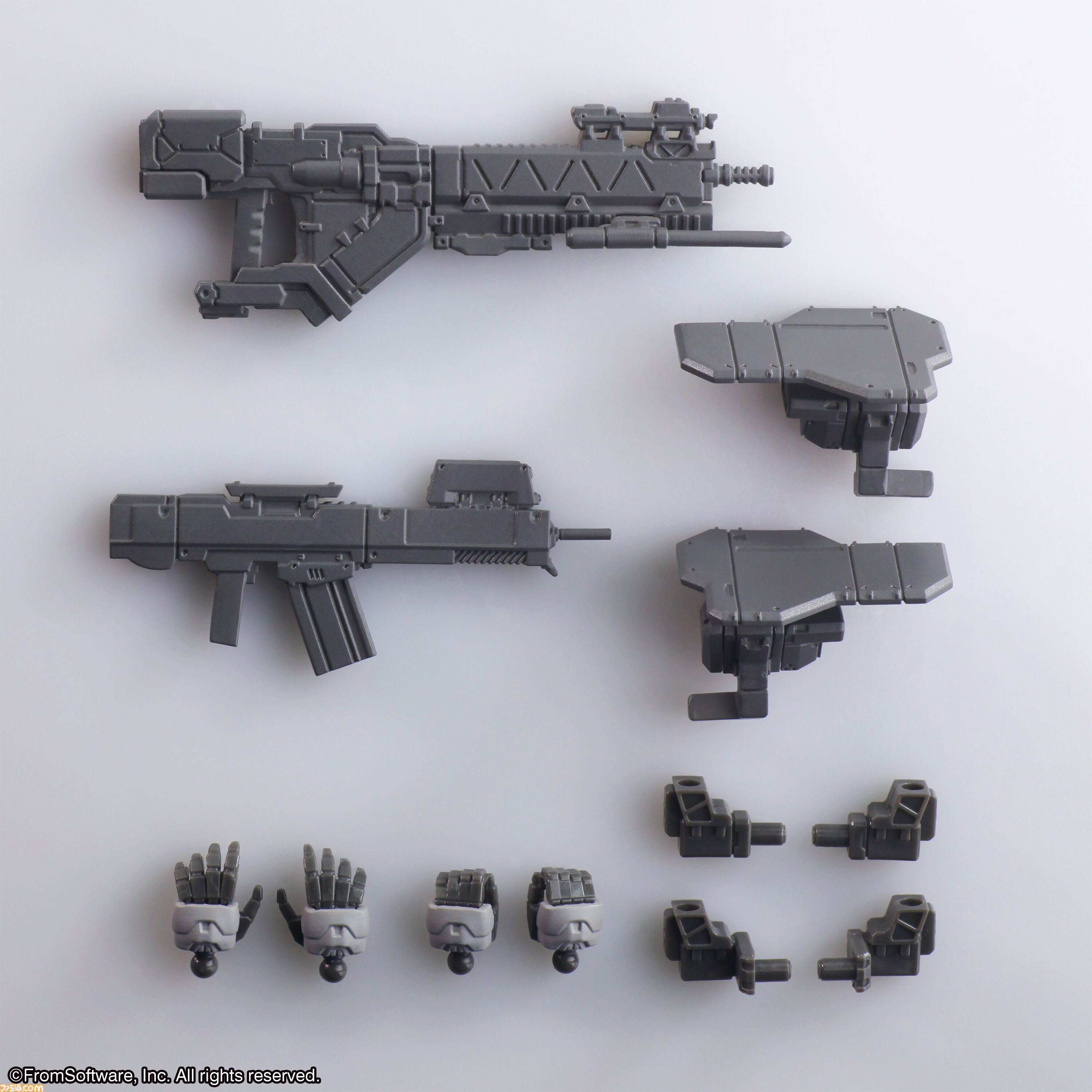 『アーマード・コア』クレスト、ミラージュ、レイレナード、ラインアークのプラモデルが8月下旬発売。フロム・ソフトウェア監修のもと、高密度なディテールで再現