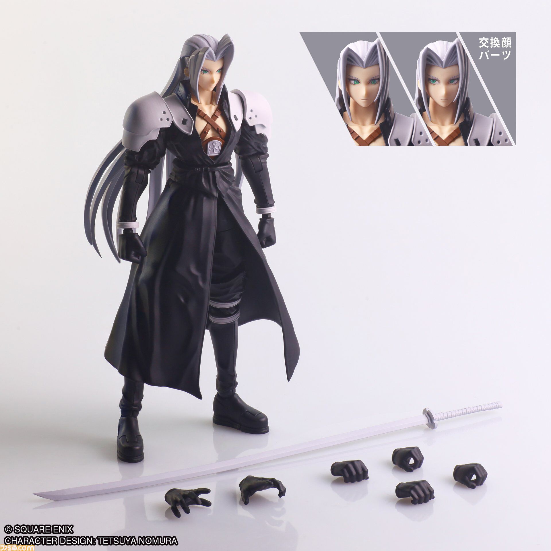 FF7』セフィロスが1997年当時のデザインでフィギュア化、5月30日に発売