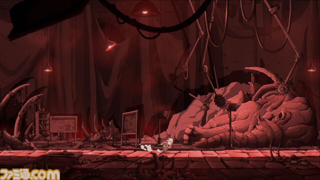 『The Eternal Life of Goldman』手描きアニメでダークな世界を描くアクションADV、体験版が2月19日配信。『オクトラ』西木康智氏など4人の音楽家が参加