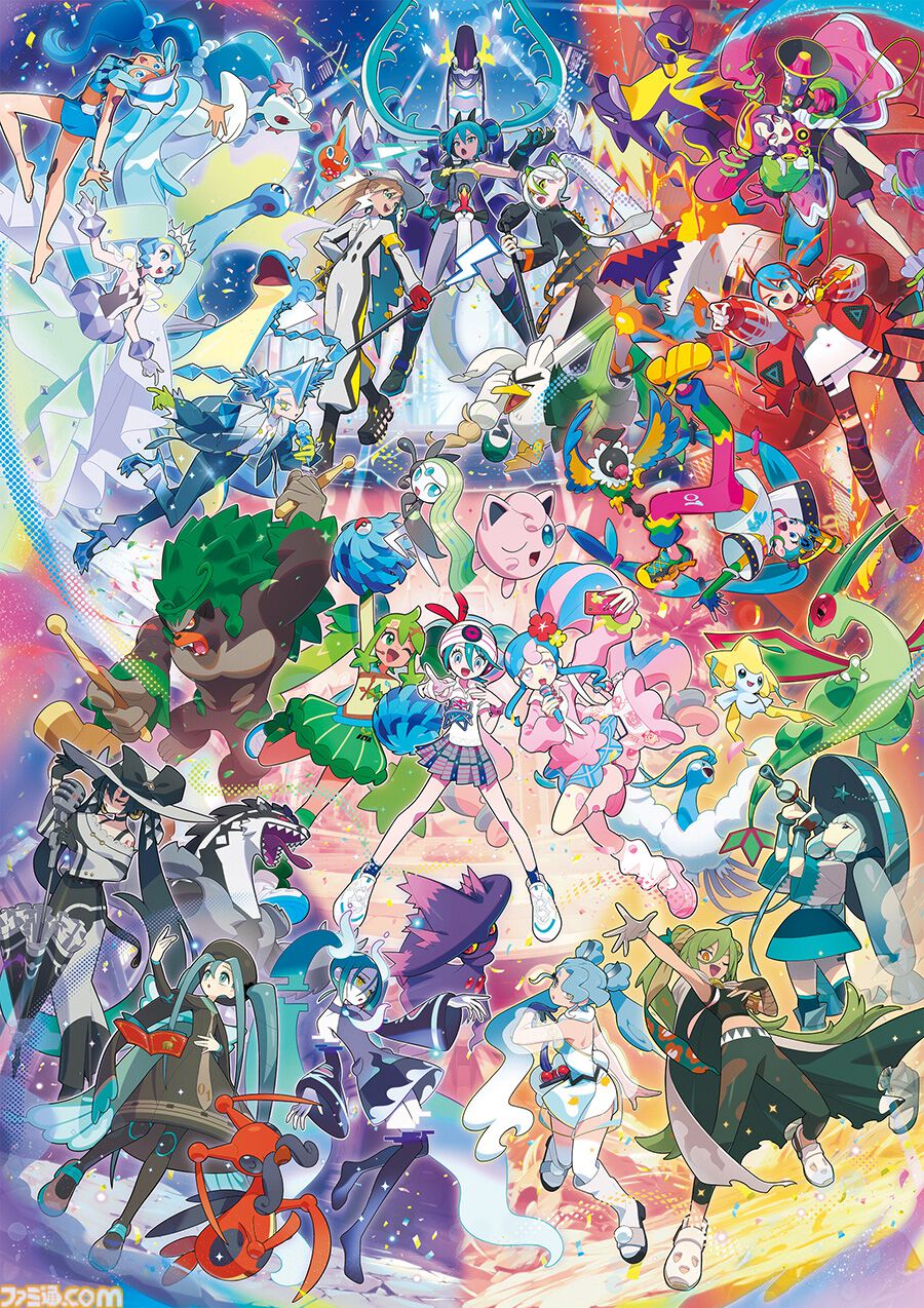 ポケミク】『ポケモン』初音ミク＆メロエッタのフィギュアがかわいい