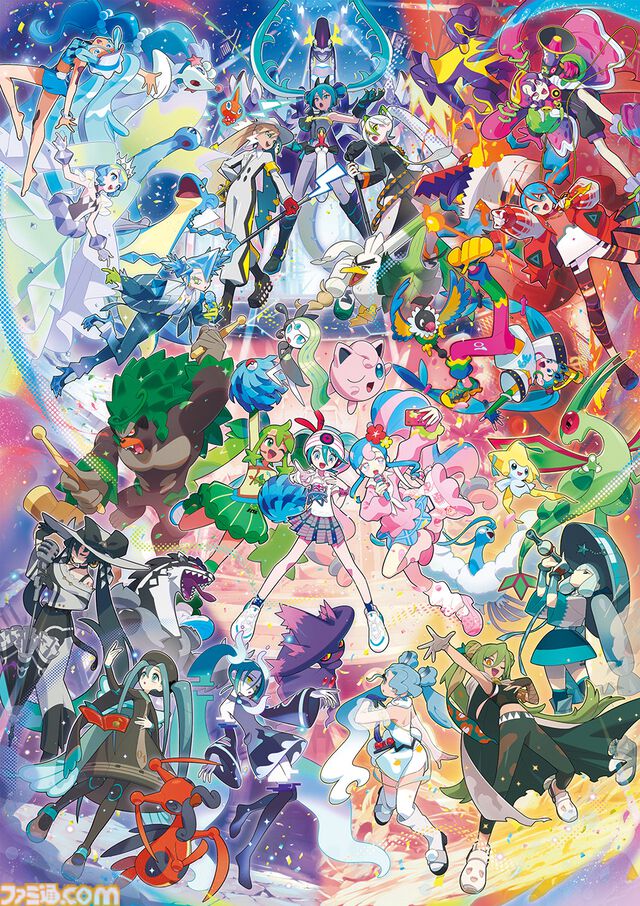 【ポケミク】『ポケモン』初音ミク＆メロエッタのフィギュアがかわいい。音楽コラボプロジェクトの公式グッズが登場。リアル音楽ライブも開催決定