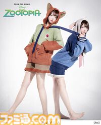 『ズートピア』ジュディとニックのラウンジウェアはモコモコかわいい。リンクコーデを楽しんで【1月28日17時より予約受付スタート】