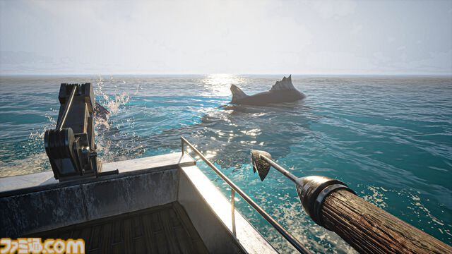 『ウミガリ』チラズアート新作は日本の霧深き海を舞台にした“銛漁ホラー”、2月5日発売。奇妙な魚たちが姿を現す大海原を探索