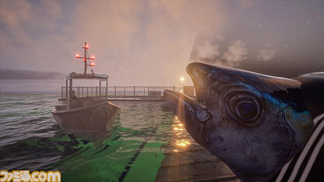 『ウミガリ』チラズアート新作は日本の霧深き海を舞台にした“銛漁ホラー”、2月5日発売。奇妙な魚たちが姿を現す大海原を探索