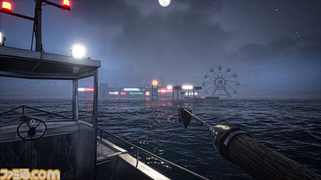 『ウミガリ』チラズアート新作は日本の霧深き海を舞台にした“銛漁ホラー”、2月5日発売。奇妙な魚たちが姿を現す大海原を探索