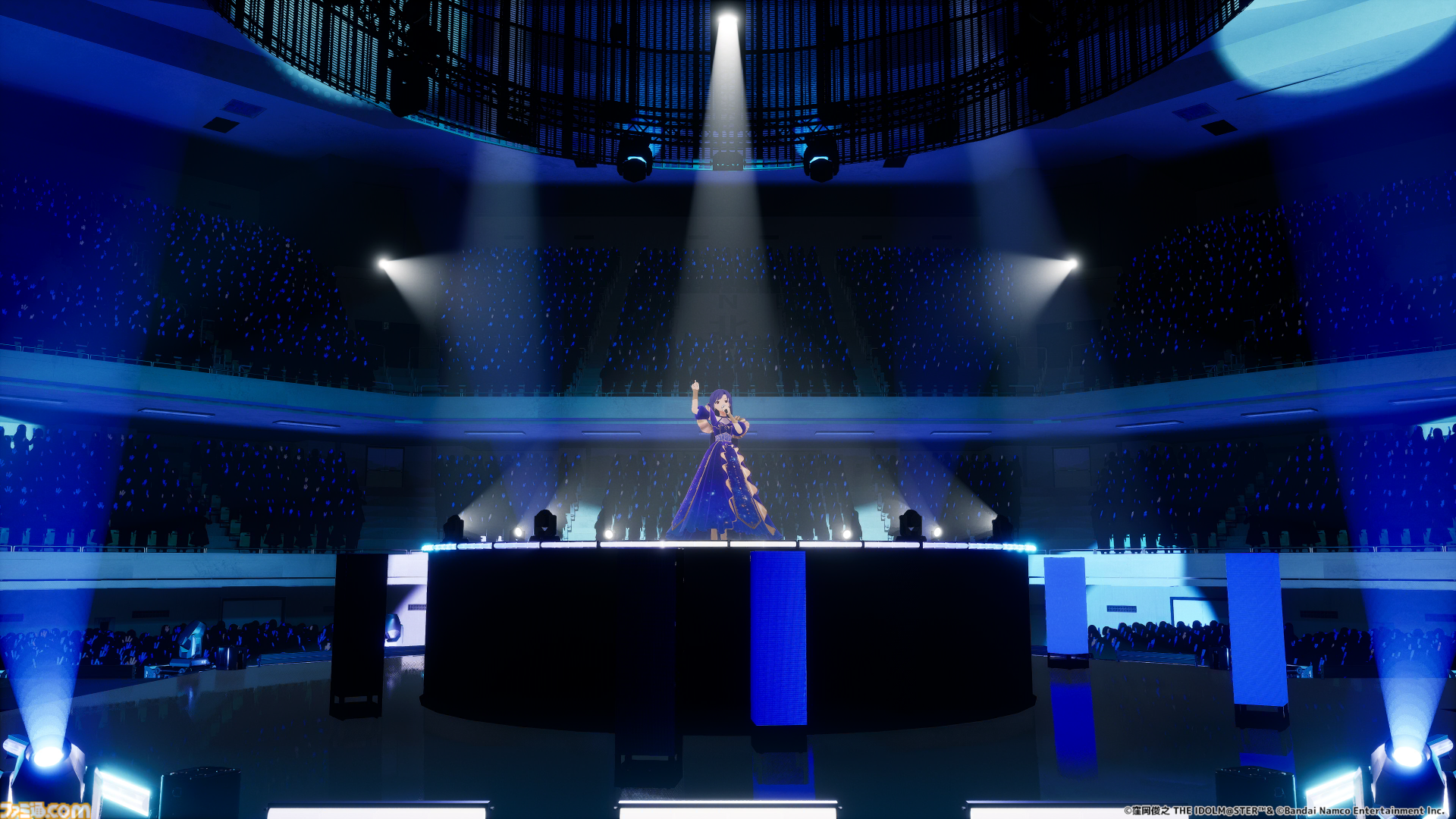 如月千早の武道館単独公演“OathONE”1日目をリポート。新曲『輝夜』のパフォーマンスやソニー開発の最新エンタメロボットシステム“groovots”を導入した演出も