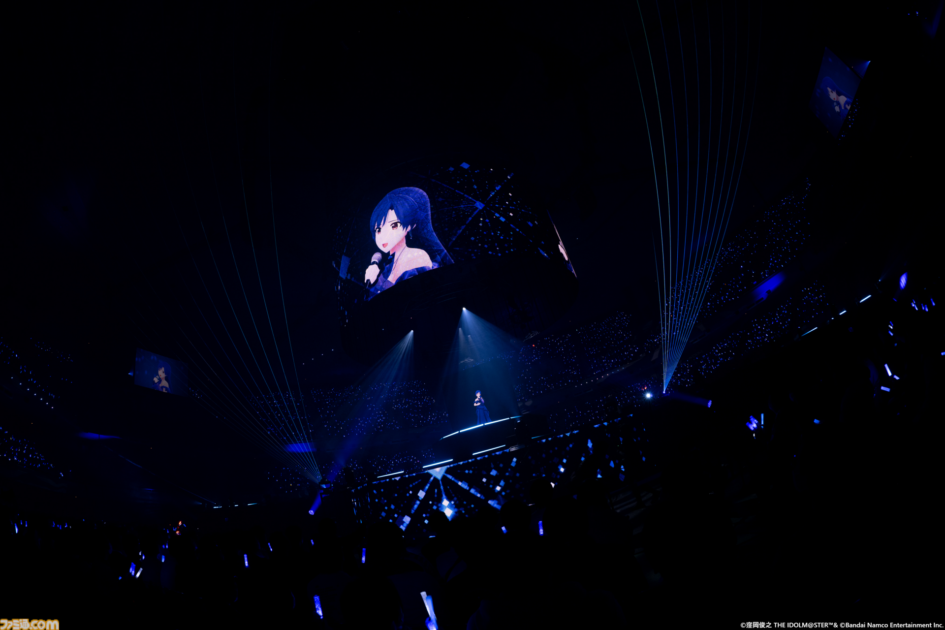 如月千早の武道館単独公演“OathONE”1日目をリポート。新曲『輝夜』のパフォーマンスやソニー開発の最新エンタメロボットシステム“groovots”を導入した演出も
