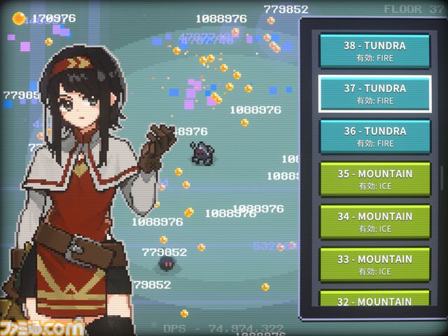 『OVER THE TOWER』ハクスラ・クリッカーゲームが1月27日発売。クリックでモンスターを倒し、ドロップ品で強化しながら塔の頂上を目指す