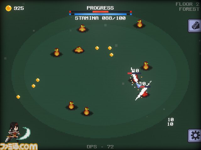 『OVER THE TOWER』ハクスラ・クリッカーゲームが1月27日発売。クリックでモンスターを倒し、ドロップ品で強化しながら塔の頂上を目指す