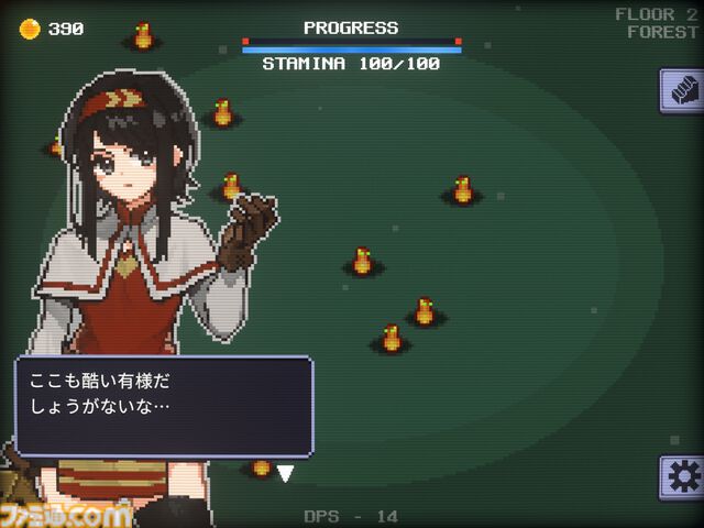 『OVER THE TOWER』ハクスラ・クリッカーゲームが1月27日発売。クリックでモンスターを倒し、ドロップ品で強化しながら塔の頂上を目指す