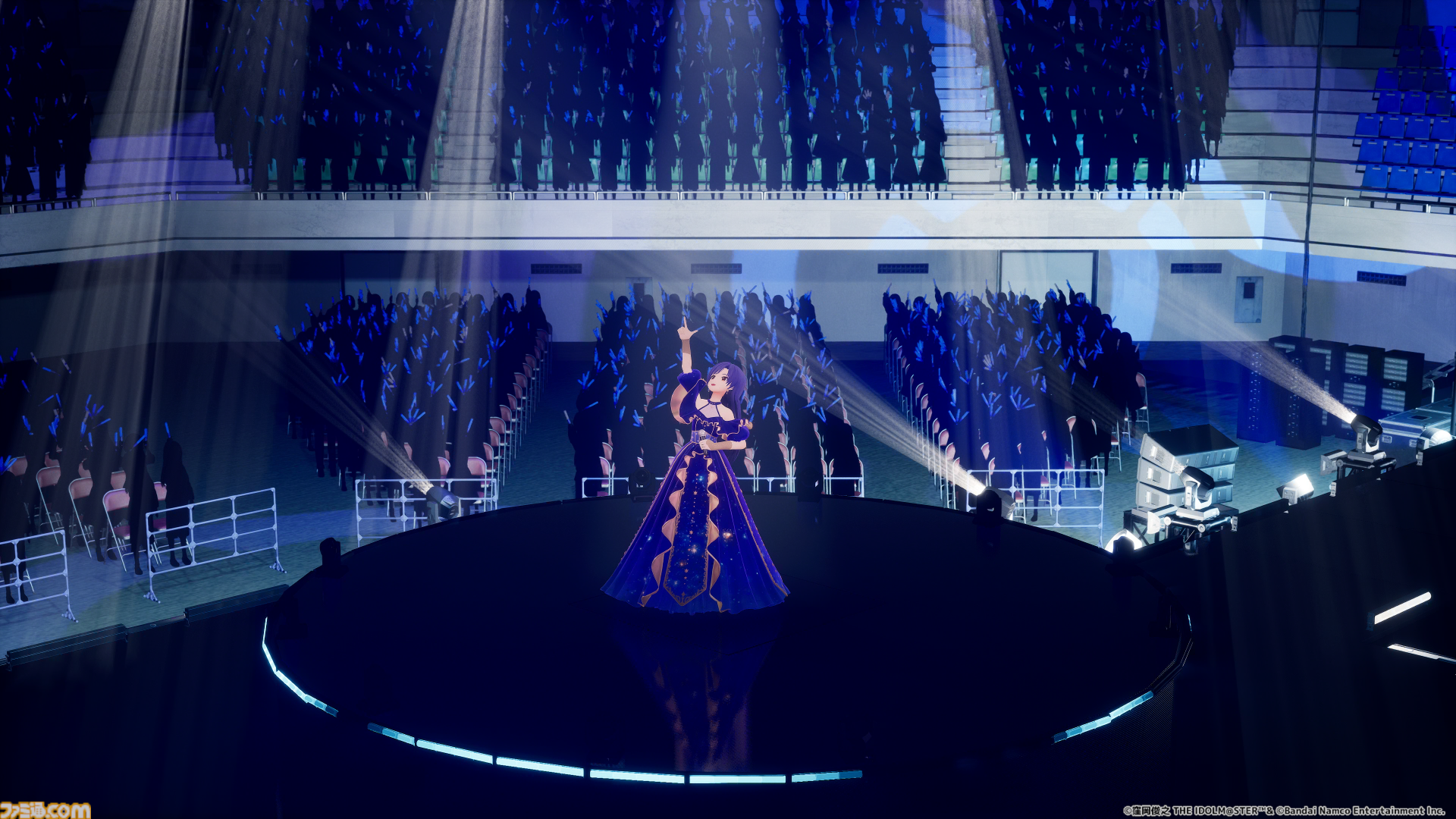如月千早の武道館公演“OathONE”2日目をリポート。ラジオから生まれた『月下祭』や、後輩&他事務所の“蒼”の系譜に連なるアイドルの楽曲などのパフォーマンスも