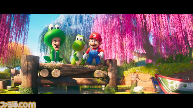 映画続編『スーパーマリオギャラクシー』ヨッシーがついに登場。最新トレーラーでキャサリンやカエルルイージ、ベビィマリオ＆ルイージの姿も！