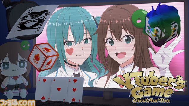 『VTuber’s Game : Ctrl+Alt+Del』推しになり替わった犯人を、同じ箱のVとなって突き止めろ！　配信画面が戦場となるタワーディフェンスADVのSteamページが公開