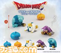 『ドラクエ』ラリホーで眠ったモンスターたちがフィギュア化。スライムやベビーサタンなど全5種。カプセルトイで1月26日週より順次発売