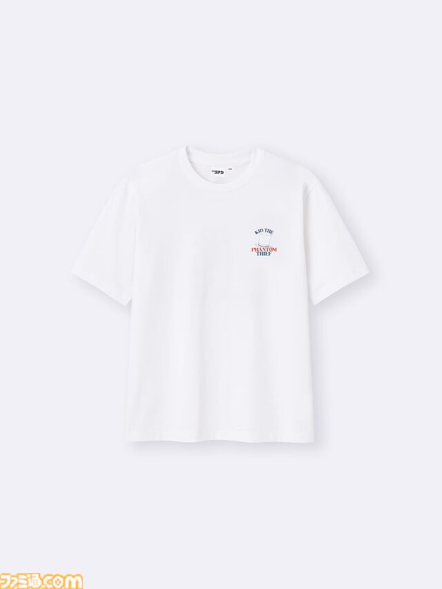 『名探偵コナン』GUコラボ商品が4月3日発売。怪盗キッド「また会おうぜ名探偵・・・」をグラフィックに落とし込んだTシャツがイカす