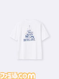 『名探偵コナン』GUコラボ商品が4月3日発売。怪盗キッド「また会おうぜ名探偵・・・」をグラフィックに落とし込んだTシャツがイカす