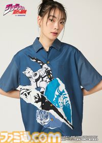 『ジョジョ』“スタンド使いはひかれ合う”シャツなど、グラニフコラボ商品が予約受付開始。男女兼用の全12アイテムが新登場