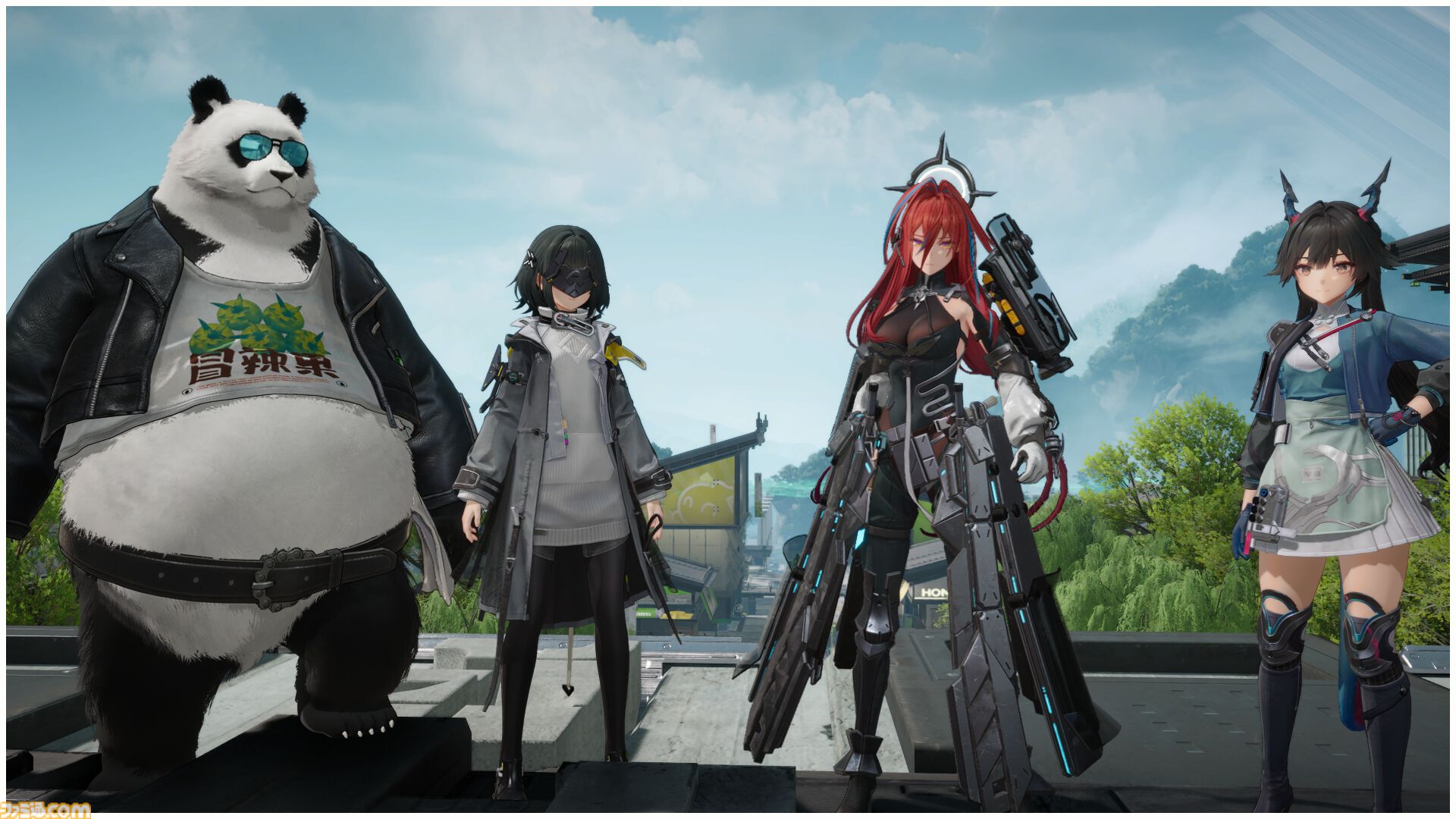 『アークナイツ：エンドフィールド』レビュー。睨まれても目が離せない、キャラクターの豊かな表情がイイッ！ 武陵の自然とSFが織りなす荘厳な風景に息を呑む