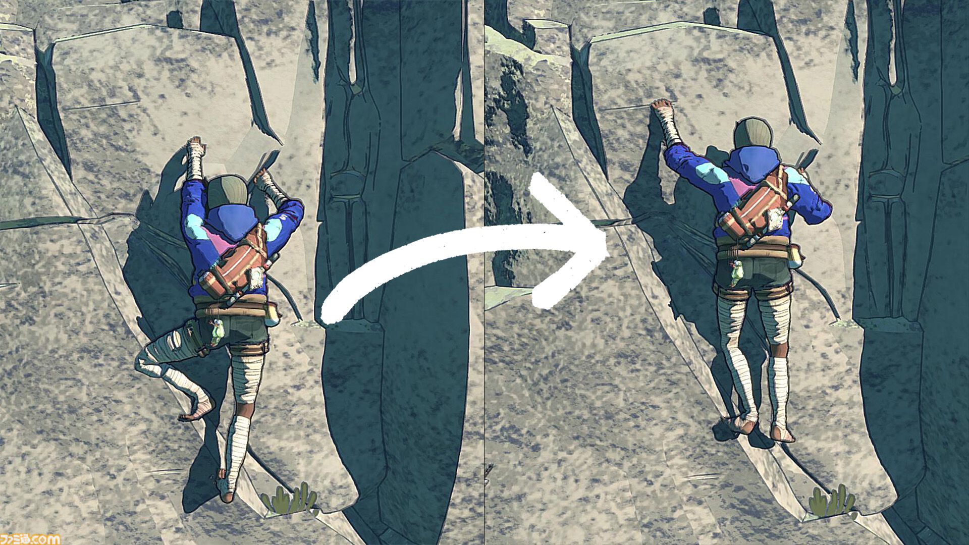 『Cairn』レビュー。断崖絶壁のわずかな出っ張りに指をかけ、決死の思いで登るクライミングゲーム
