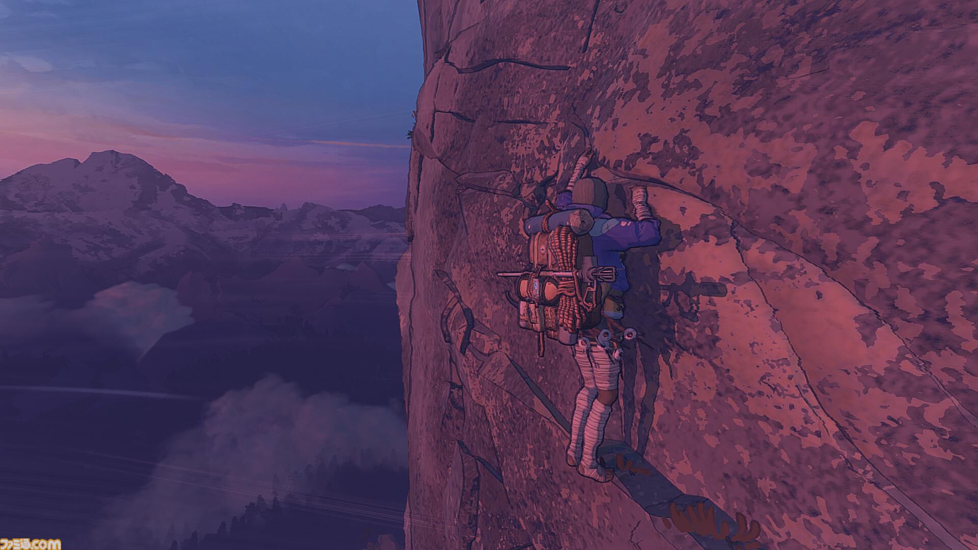 『Cairn』レビュー。断崖絶壁のわずかな出っ張りに指をかけ、決死の思いで登るクライミングゲーム