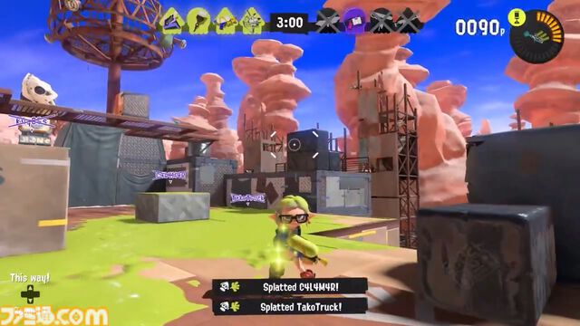 『スプラ3』アプデVer.11.0.0の対戦システム変更内容が公開。残り体力表示、当たり判定変更、活躍ボーナス“イカフロー状態”などいろいろ