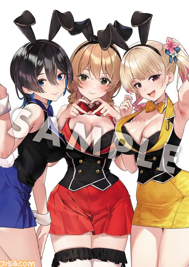 『バニーガーデン＆へべれけ ばにーがーでん』ビジュアルブックが2026年3月27日に発売決定。キャスト3人の描き下ろしカバーイラストも公開【予約開始】